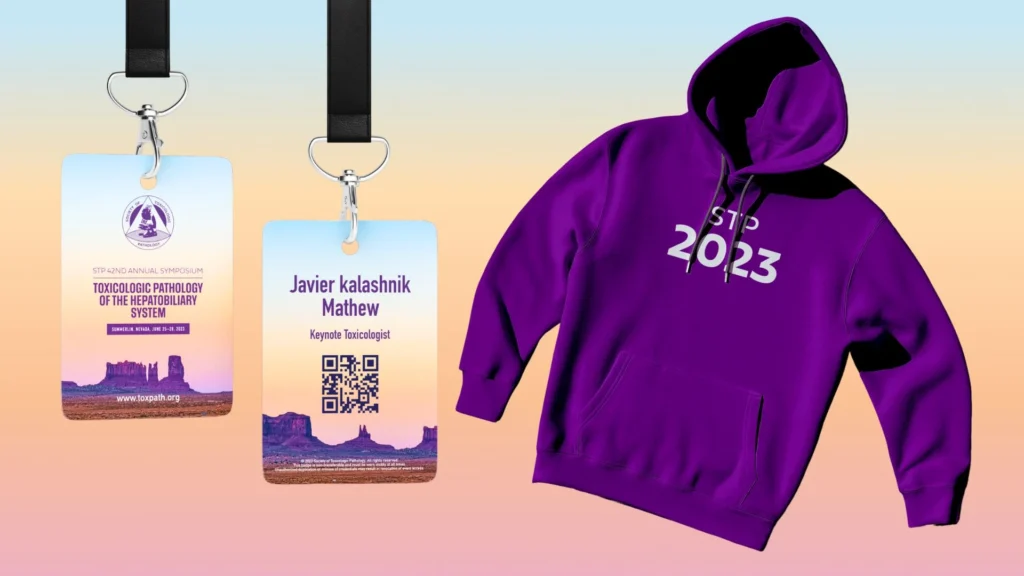 STP Conference 2023 event branding by Magnate Designs